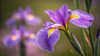 iris flower in spring