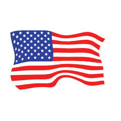 Fototapeta premium flag of united states