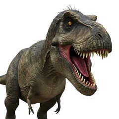 close up tyrannosaurus rex dinosaur 3d © RiskySukandar