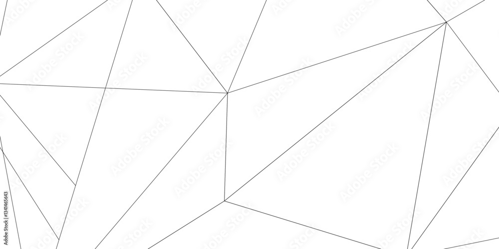 Aufkleber abstract of simple gray line triangle pattern geometric background. seamless geometric polygonal rep