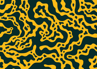 Seamless tileable modern camouflage pattern