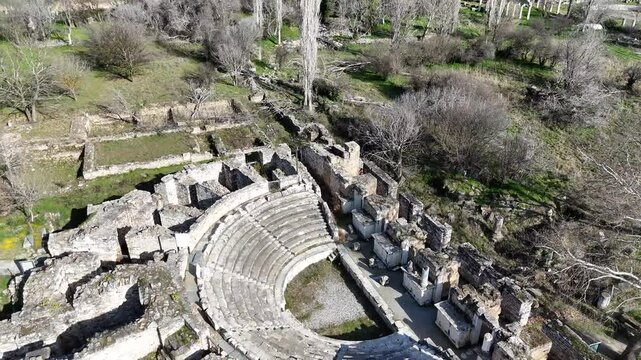 Afrodisias Ancient city. (Aphrodisias). The common name of many ancient cities dedicated to the goddess Aphrodite. The most famous of cities called Aphrodisias. Karacasu - Aydin, TURKEY