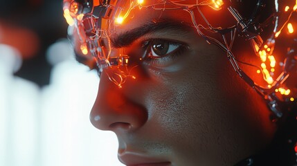 brain-computer interface with neural connectivity