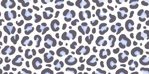 leopard pattern drawn in cartoon style