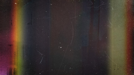 film noise texture and background, old film frame from analog retro film roll, photo texture with grain and scratches for vintage effect with damaged film burn look