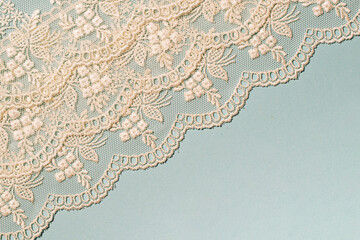 Ivory lace background, retro aesthetic