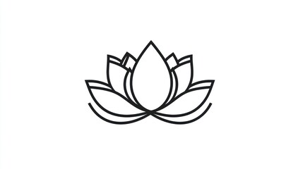 Simple Lotus Flower Design (1)
