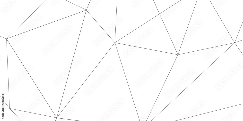 Aufkleber abstract of simple gray line triangle pattern geometric background. seamless geometric polygonal rep