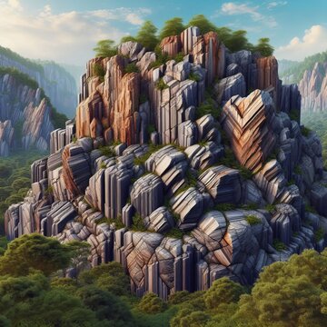 Andesitic Intrusive Rock