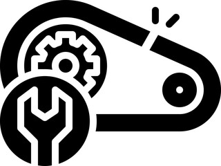Drive belt icon