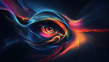 Obraz premium abstract fractal background