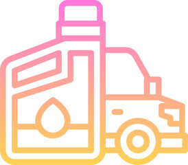 Car oil icon