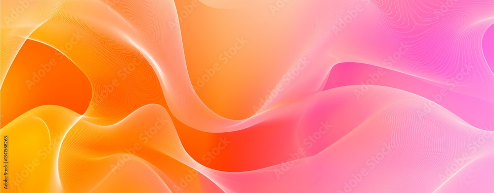 Poster fluid abstract: a vibrant and dynamic display of swirling colors, evoking a sense of movement and en