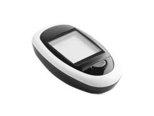 Modern glucose meter for diabetes management, portable device with large display, healthcare technology for blood sugar monitoring and patient care