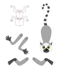 Lemur template for building for games.
