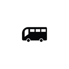 Minibus symbol illustration