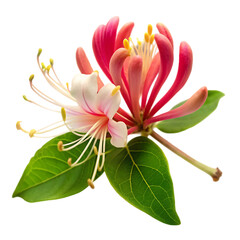 Pink Honeysuckle Flower Image