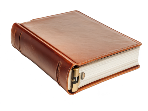 Elegant Leather Bound Book with Refined Finish Perfect for Journaling, Notetaking, or Personal Reflection in Classy Environment