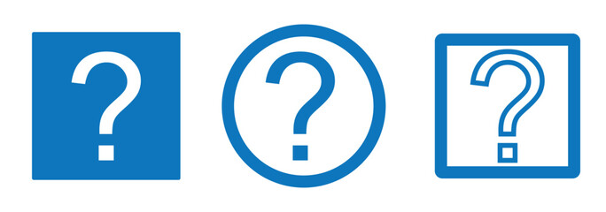 Question mark icon, Question mark sign and symbol vector Design . 
