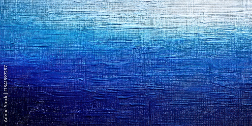 Poster abstract ocean: a captivating abstract representation of the ocean in various shades of blue, creati