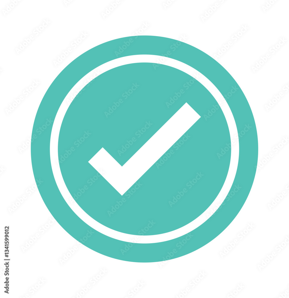 Poster approve line icon design with editable stroke. suitable for web page, mobile app, ui, ux and gui des