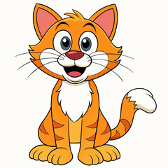 Cute Cat Vector Design: Adorable Feline Illustrations & Clipart
