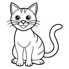 Cute Cat Vector Design: Adorable Feline Illustrations & Clipart