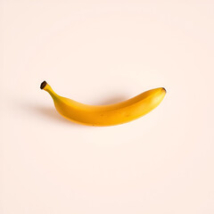 banana on a white background