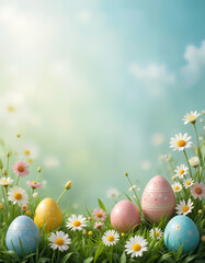 easter greeting card background