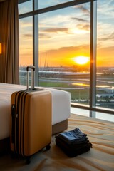 Escapada perfecta al atardecer desde este hotel con vista espectacular