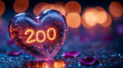 Glass Heart 200 Milestone Anniversary Celebration