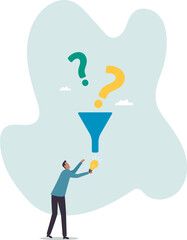 Solving problem, solution or result from business difficulty, research or discover new idea, creativity to answer questions,character for design