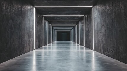 Fototapeta premium A sleek, minimalist VR tool interface, displaying immersive environments with high-contrast neon elements and a structured visual flow.