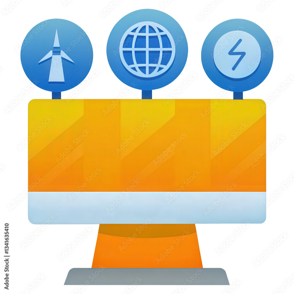 Aufkleber a futuristic platform for trading energy using blockchain technology.
