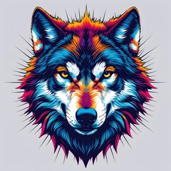 Venomous Vision: The Stylized Wolf