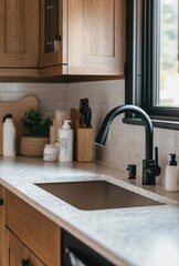 Fototapeta premium modern kitchen interior