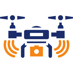 Autonomous Drones Icon
