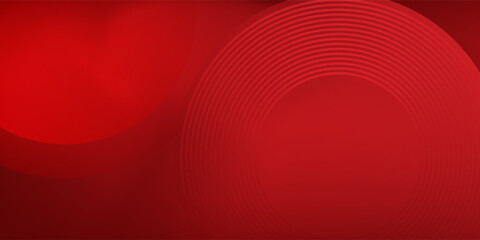 Obraz premium Red abstract background. Dynamic shapes composition arts modern