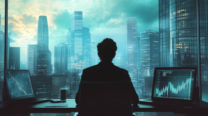 Passive income from investments can lead to financial freedom.