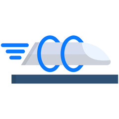 Hyperloop Transport Icon