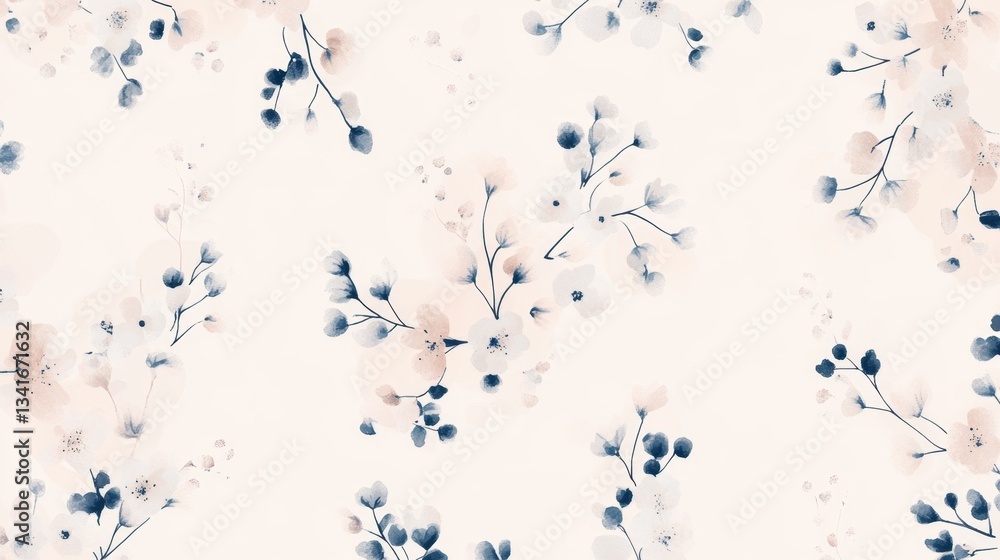 Poster create minimalistic floral patterns art studio digital art modern environment close-up gigapixel qua