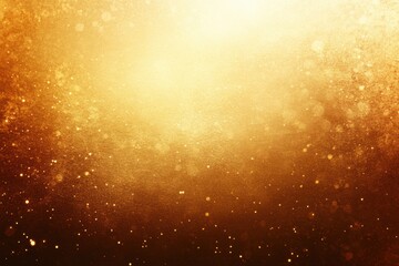 Golden glitter background, perfect for festive designs or luxurious branding. Shimmering texture with light bokeh.