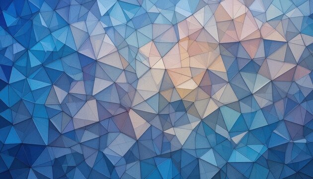 Dynamic geometric shapes digital art visual composition modern design abstract concept