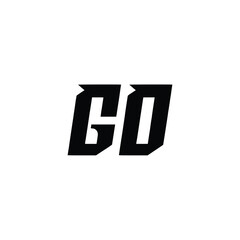GD monogram logo design letter text name symbol monochrome logotype alphabet character simple logo