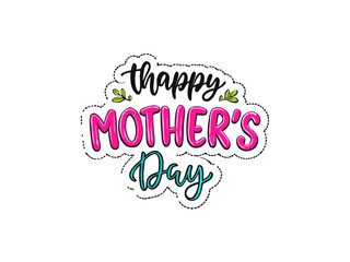 Fototapeta premium A cheerful and colorful graphic design featuring the phrase 