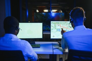 Dispatching support centers for freight transportation. Logistics and navigation of cargo delivery