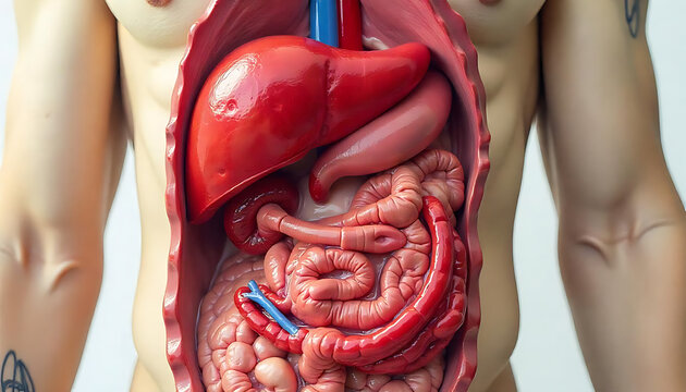 anatomy of the human heart, HD and 4k imge