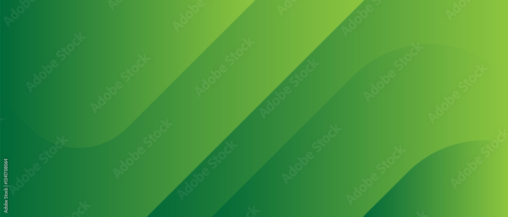 Sticker abstract green graphic design banner pattern background template.