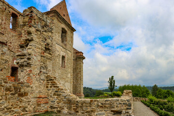 Ruins of the Discalced Carmelite Monastery in Zagorz, podkarpackie voivodeship, Poland, Europe