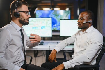 Dispatching support centers for freight transportation. Logistics and navigation of cargo delivery